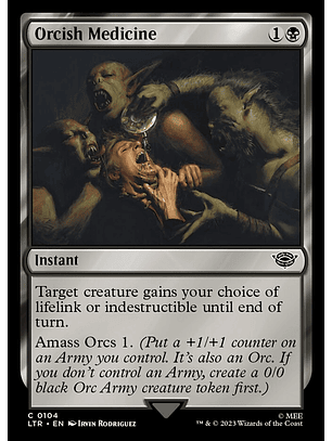 Orcish Medicine | Inglés | NM | LTR