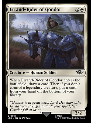 Errand-Rider of Gondor | Inglés | NM | LTR