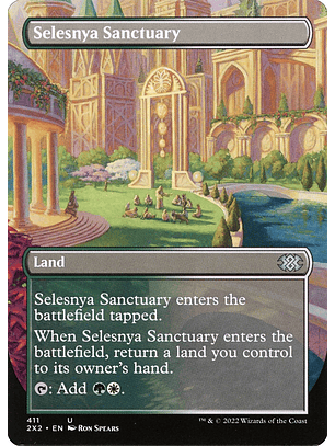 Selesnya Sanctuary (Borderless) | Inglés | NM | 2X2
