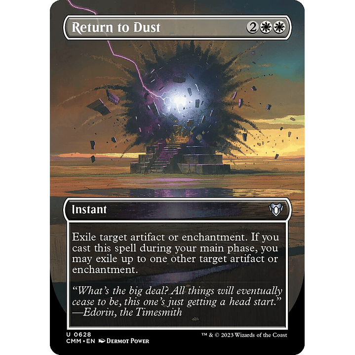 Return to Dust (Borderless) | Inglés | NM | CMM 1