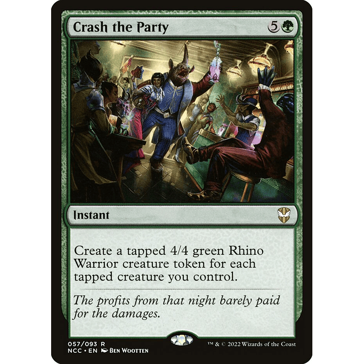 Crash the Party | Inglés | NM | NCC 1