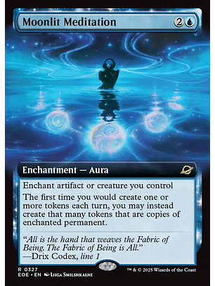 Moonlit Meditation (Extended Art) | Inglés | NM | EOE