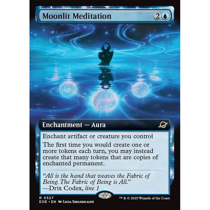 Moonlit Meditation (Extended Art) | Inglés | NM | EOE 1