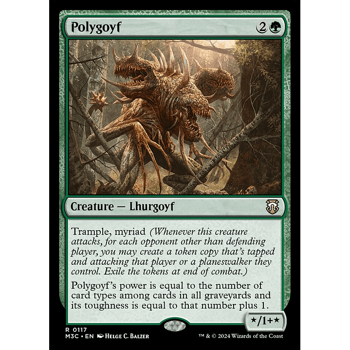 Polygoyf | Inglés | NM | M3C 1