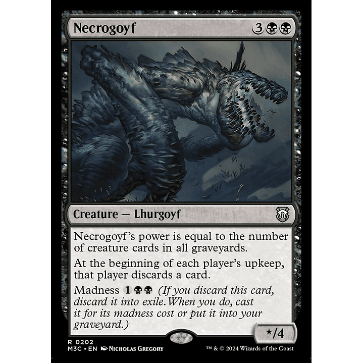 Necrogoyf | Inglés | NM | M3C 1