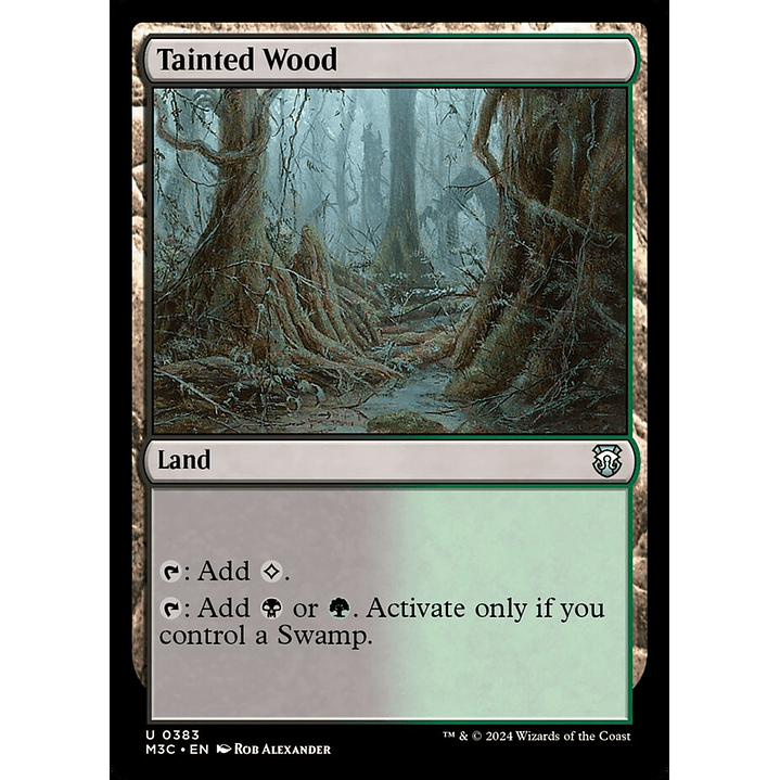 Tainted Wood | Inglés | NM | M3C 1