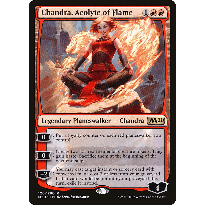 Chandra, Acolyte of Flame | Inglés | NM | M20 1