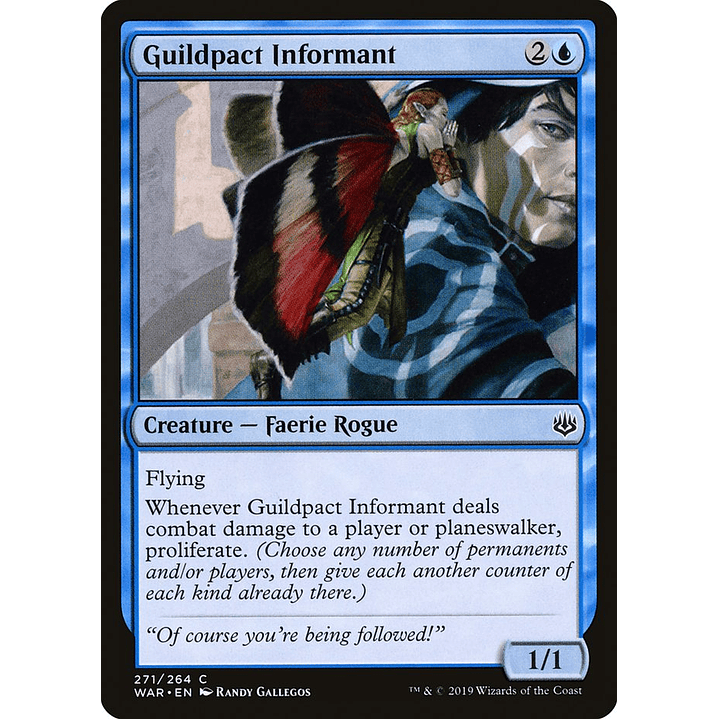 Guildpact Informant | Español | NM | WAR 1