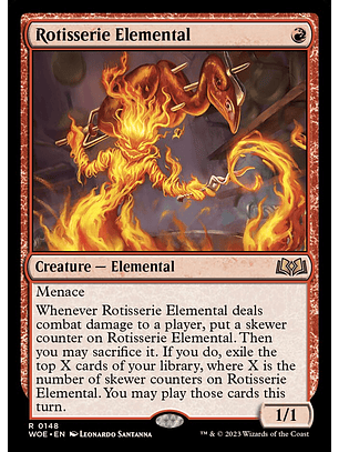 Rotisserie Elemental | Español | NM | WOE