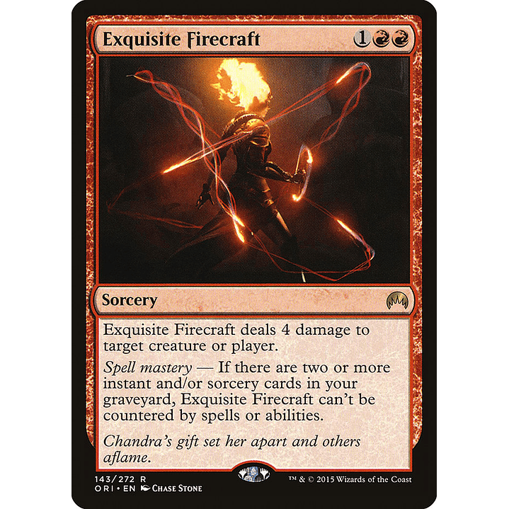Exquisite Firecraft | Español | NM | ORI 1