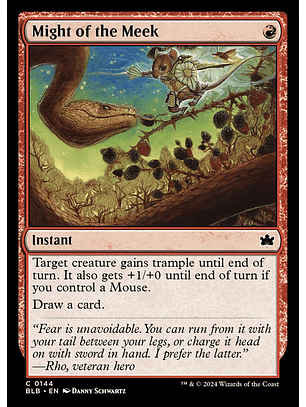 Might of the Meek | Inglés | NM | BLB