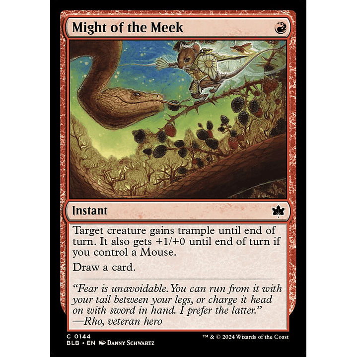 Might of the Meek | Inglés | NM | BLB 1