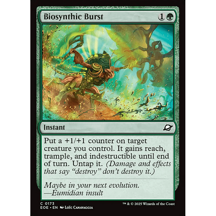 Biosynthic Burst | Inglés | NM | EOE 1