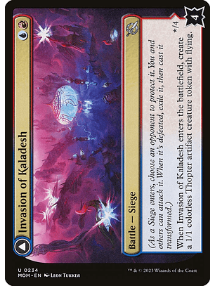 Invasion of Kaladesh // Aetherwing, Golden-Scale Flagship | Inglés | NM | MOM