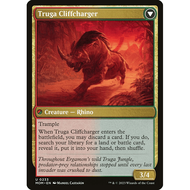 Invasion of Ergamon // Truga Cliffcharger | Inglés | NM | MOM 2