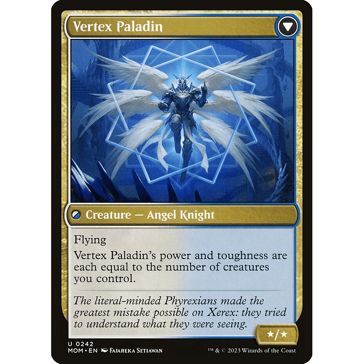 Invasion of Xerex // Vertex Paladin | Inglés | NM | MOM 2