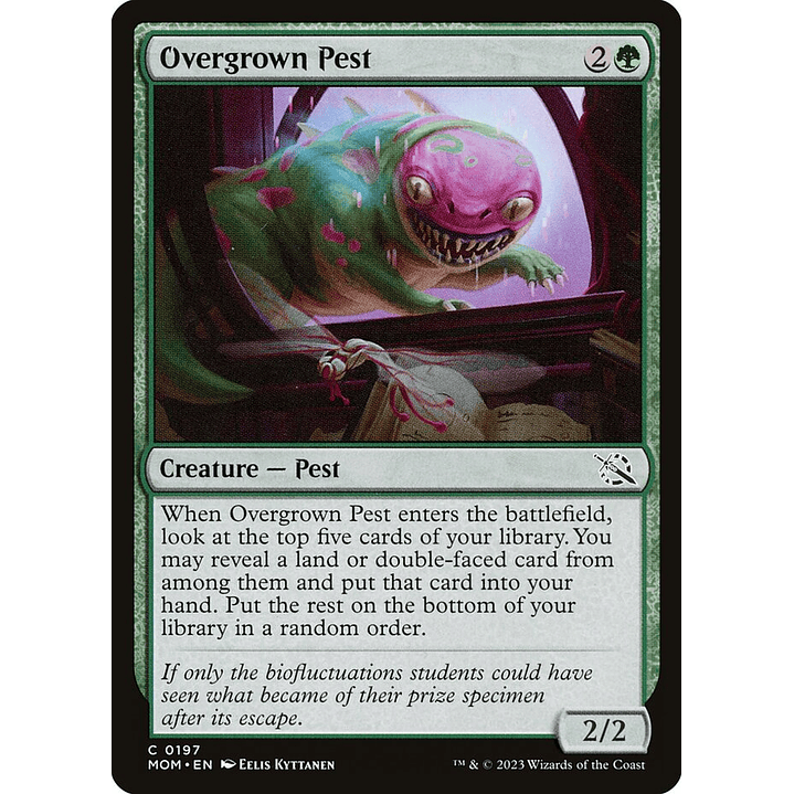 Overgrown Pest | Inglés | NM | MOM 1