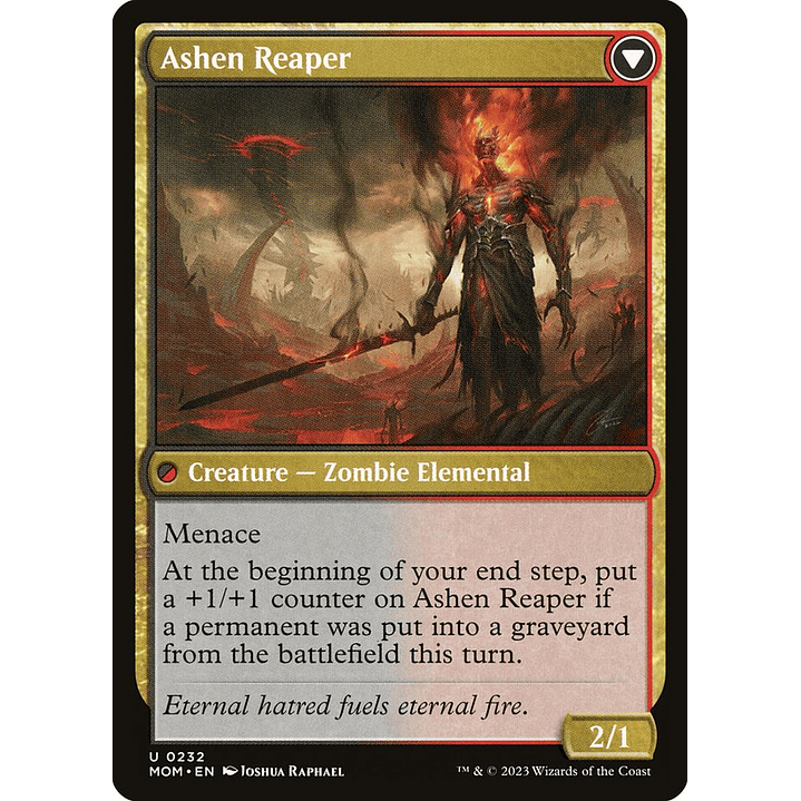 Invasion of Azgol // Ashen Reaper | Inglés | NM | MOM 2