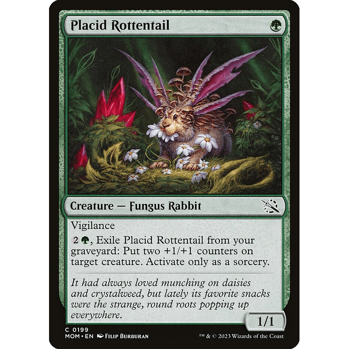 Placid Rottentail | Inglés | NM | MOM 1