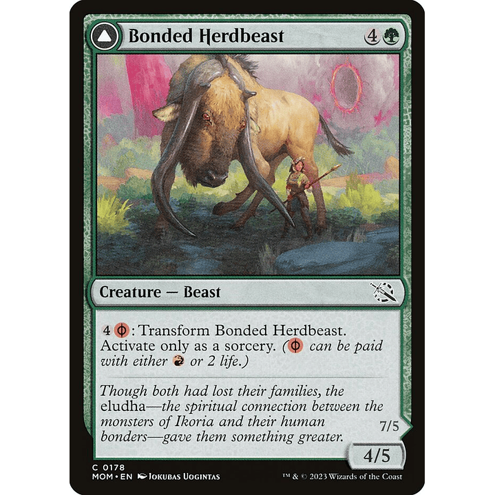 Bonded Herdbeast // Plated Kilnbeast | Español | NM | MOM 1
