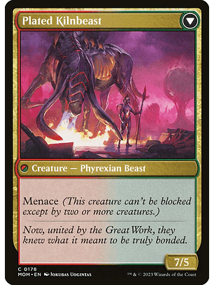 Bonded Herdbeast // Plated Kilnbeast | Español | NM | MOM