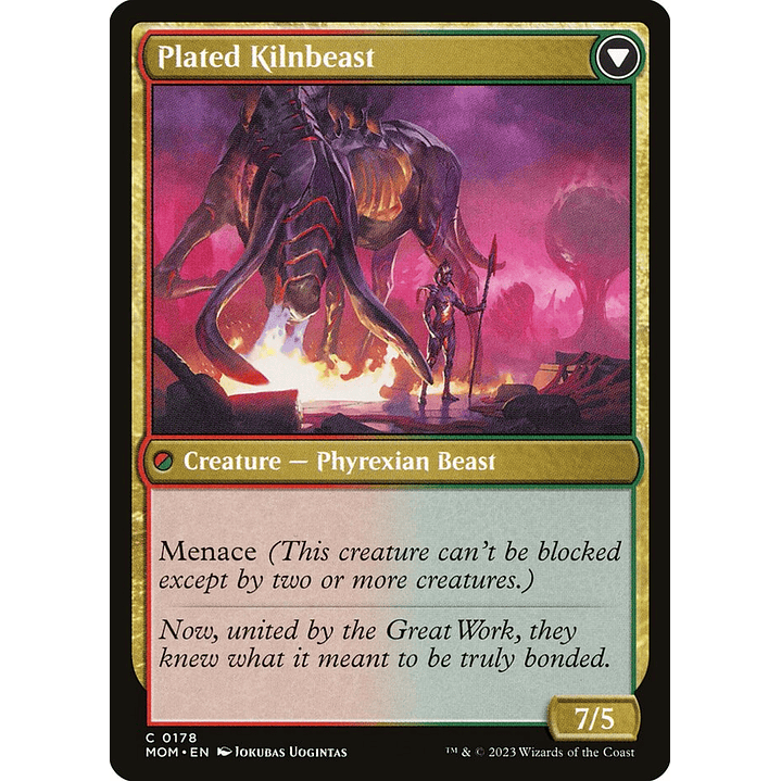 Bonded Herdbeast // Plated Kilnbeast | Español | NM | MOM 2