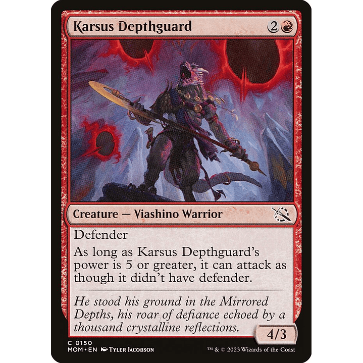 Karsus Depthguard | Inglés | NM | MOM 1