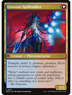 Khenra Spellspear // Gitaxian Spellstalker | Inglés | NM | MOM