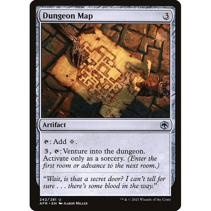 Dungeon Map | Español | NM | AFR 1