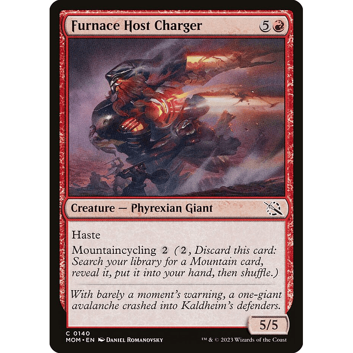 Furnace Host Charger (foil) | Inglés | NM | MOM 1