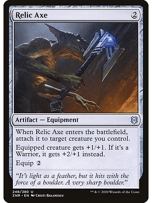 Relic Axe | Español | NM | ZNR