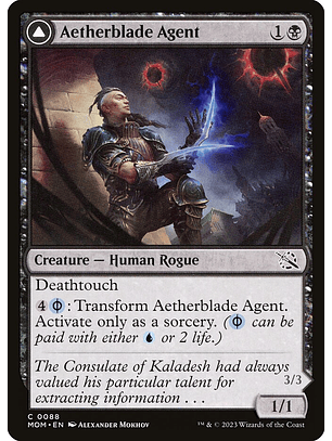 Aetherblade Agent // Gitaxian Mindstinger | Inglés | NM | MOM