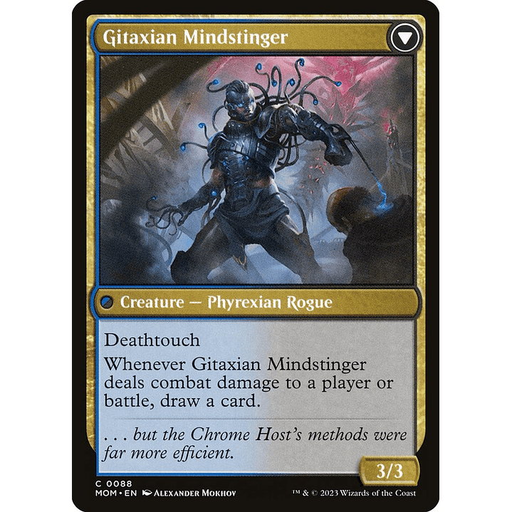 Aetherblade Agent // Gitaxian Mindstinger | Inglés | NM | MOM 2