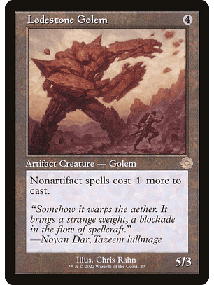 Lodestone Golem (Retro Frame) | Inglés | NM | BRR