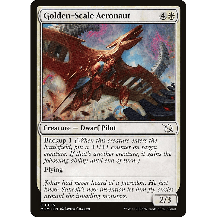 Golden-Scale Aeronaut | Español | NM | MOM 1
