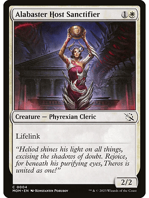 Alabaster Host Sanctifier | Español | NM | MOM