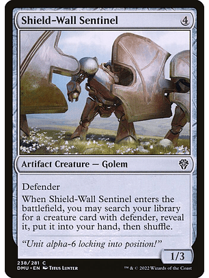 Shield-Wall Sentinel | Inglés | NM | DMU