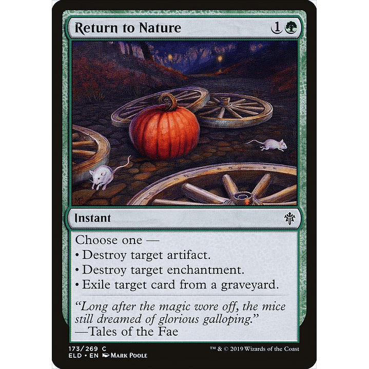 Return to Nature | Español | NM | ELD 1