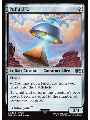 PuPu UFO | Español | NM | FIN