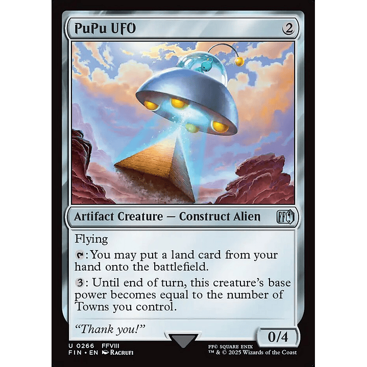 PuPu UFO | Español | NM | FIN 1