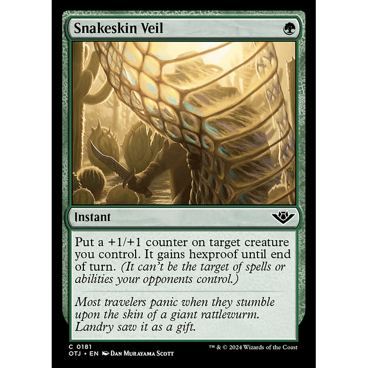 Snakeskin Veil | Español | NM | OTJ 1