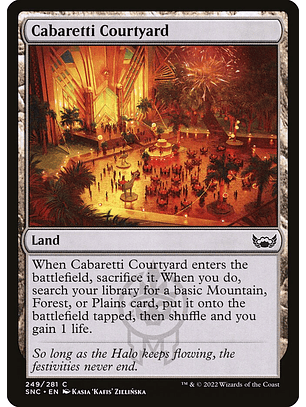 Cabaretti Courtyard | Español | NM | SNC