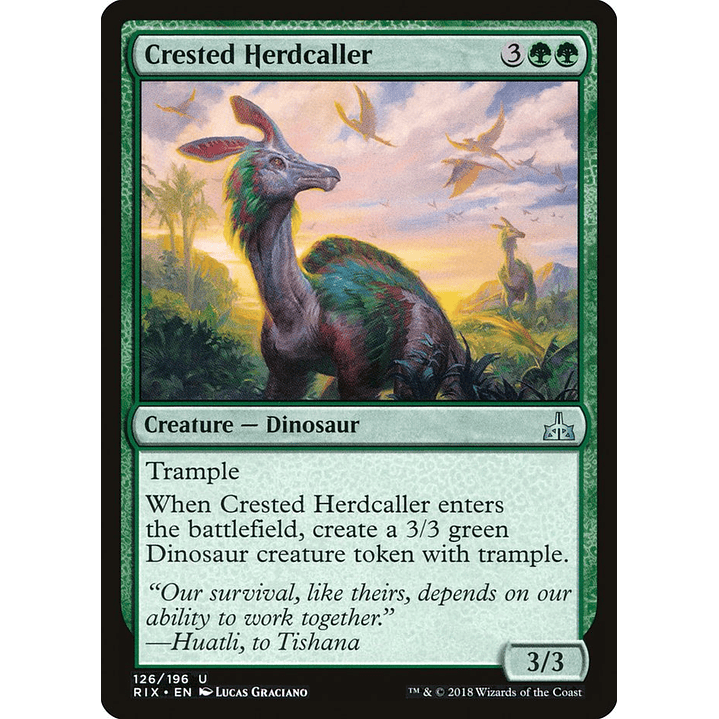 Crested Herdcaller | Español | NM | RIX 1