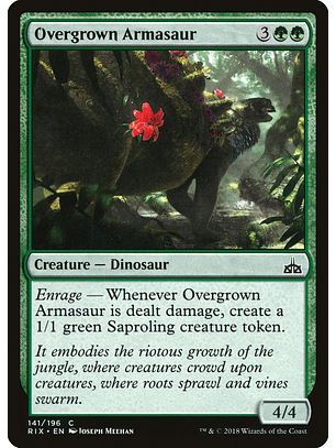 Overgrown Armasaur | Español | NM | RIX