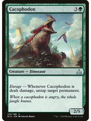 Cacophodon | Español | NM | RIX