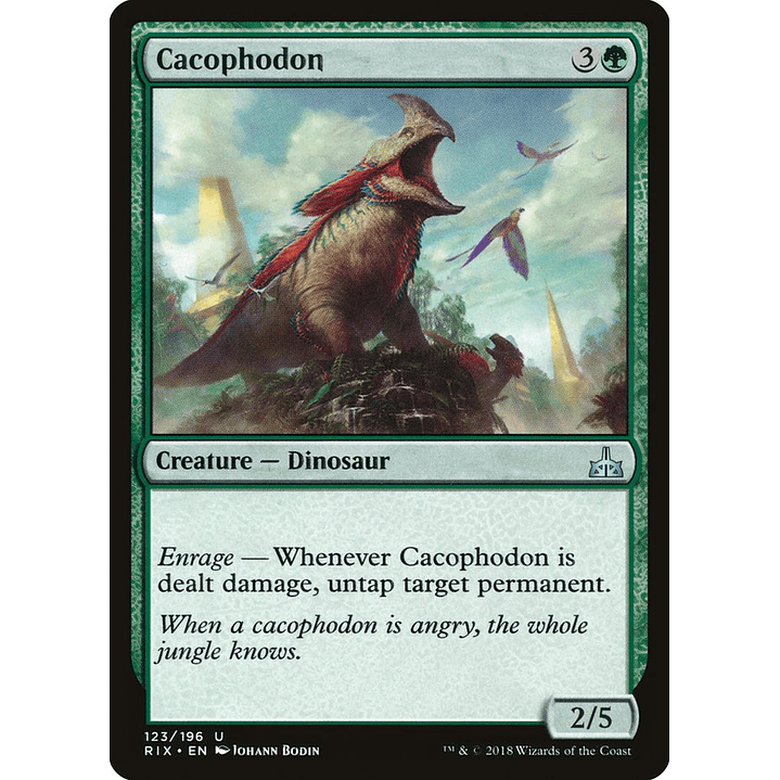 Cacophodon | Español | NM | RIX 1