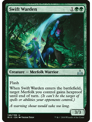 Swift Warden | Español | NM | RIX