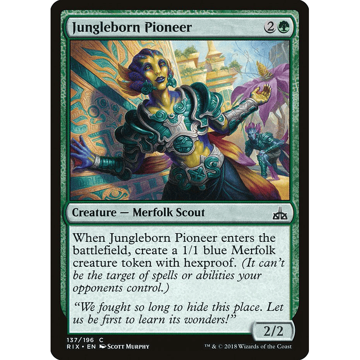 Jungleborn Pioneer | Español | NM | RIX 1