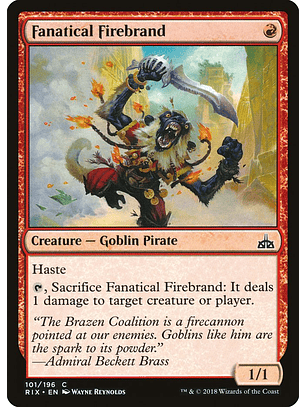 Fanatical Firebrand | Inglés | NM | RIX