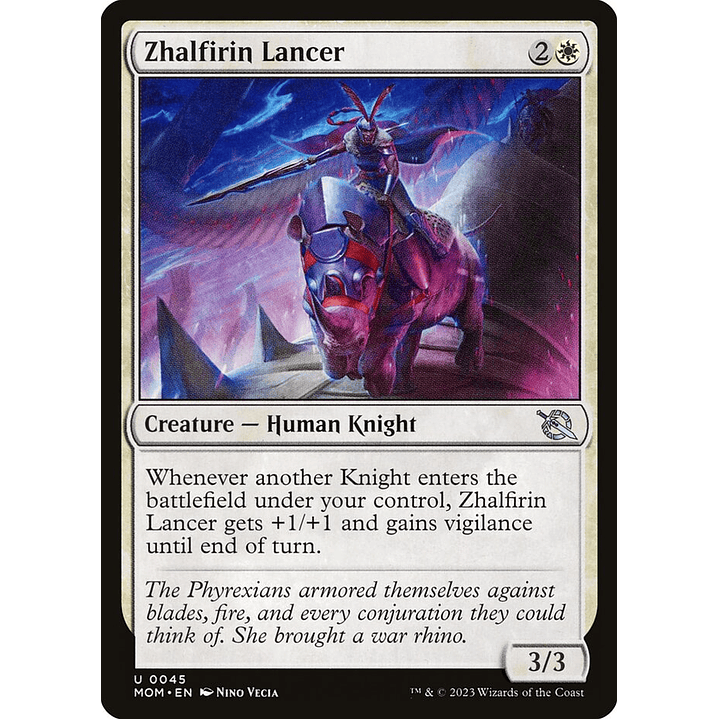 Zhalfirin Lancer | Español | NM | MOM 1